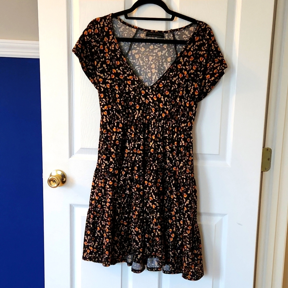 Urban Outfitters Fall Floral Print Dress